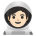 🧑🏻‍🚀 astronaut: light skin tone display on Google